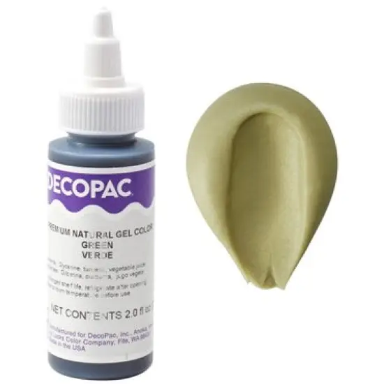 Olive Green All-Natural Premium Gel Color {1}