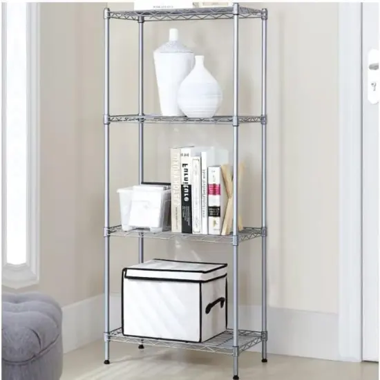 Kitcheniva Adjustable 4 Tier Corner Shelves Organizer {2}