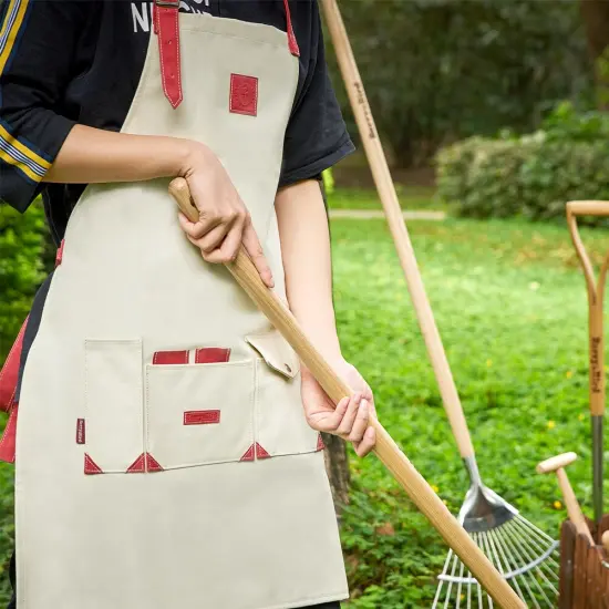 Waterproof Canvas Garden Aprons for Women and men {3}