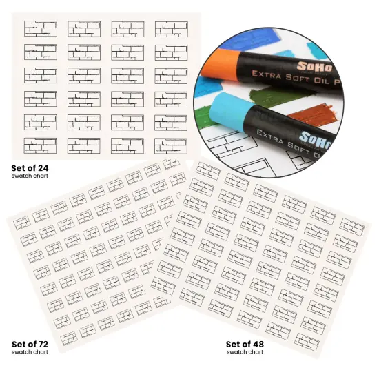 SoHo Urban Artists Extra Soft Oil Pastel Sets {4}