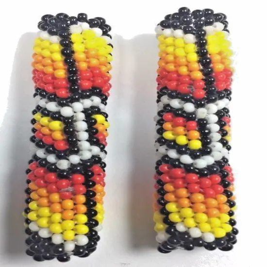 Handcrafted Multicolor Tubular Hollow Beads for Jewelry Making {3}