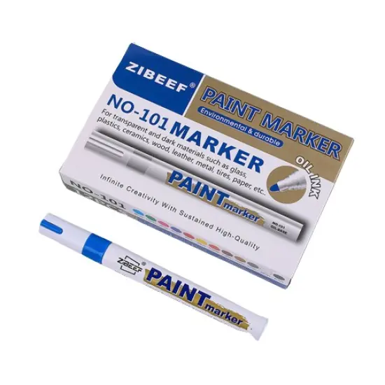 Kitcheniva Permanent Paint Marker Pen Waterproof Rubber Metal Wood {1}