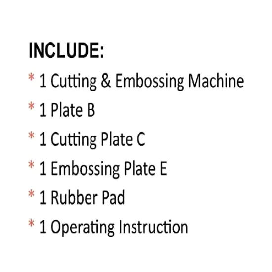 3 inch Die Cutting & Embossing Machine, Mini Die Cut Machine, 3 1/8" Feeding Slot for 3" Paper (Machine) {5}