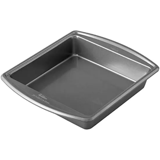 Advance Select Premium Non-Stick Square Cake Pan, 9 x 9-Inch, Steel, Silver {2}