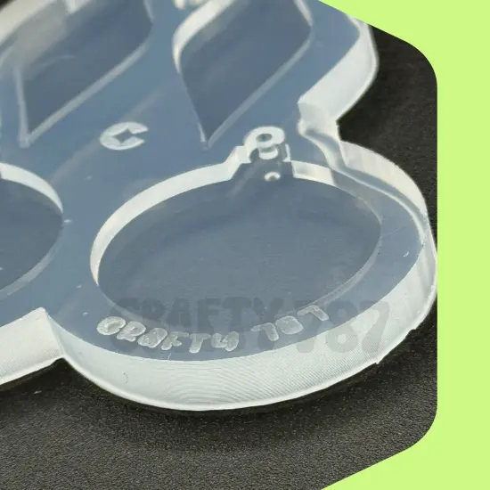 Ornaments Dangle Earring Silicone Mold (B15) {4}