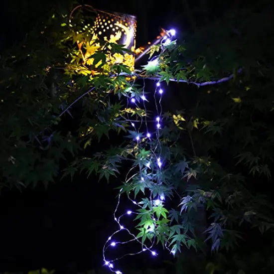 Solar Watering can with Lights, Unique Gifts for Mom Grandma Women Birthday, Waterproof Gardening Gifts Watering Can with Cascading Lights Outdoor Decor for Garden Patio Yard Pathway Backyard {3}