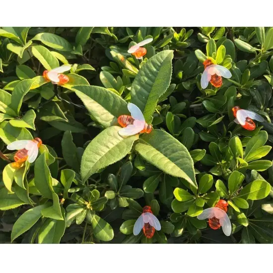 20 LED Solar String LightsOutdoor Waterproof Simulation Honey Bees Decor for Garden Xmas Decorations Warm White {5}