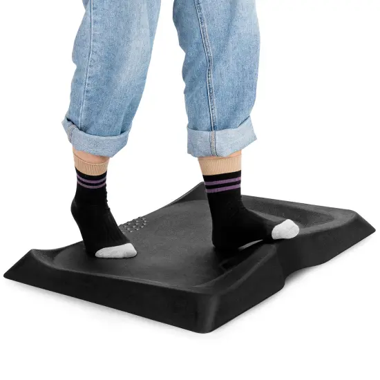 Costway Portable Anti-Fatigue Standing Mat W/Massage Point Diverse Terrain Office Home {1}