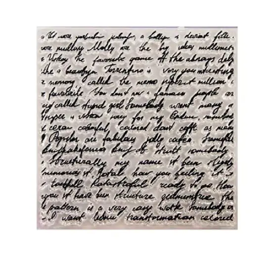 4 Pieces/Set Background Rubber Clear Stamp for Card Making Decoration and Scrapbooking {5}