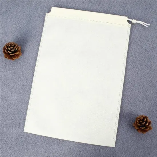 Kitcheniva Shoe Travel Portable Pouch Drawstring Tote Storage Bag Beige {1}