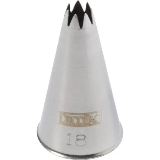 #18 Star Decorating Tip, 1ct {1}