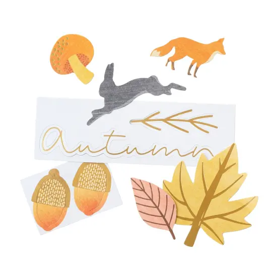 American Crafts Farmstead Harvest Ephemera Die-Cuts 73/Pkg-Icon - Gold Foil {5}