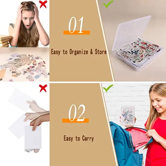 200 Pieces Vintage Scrapbook Stickers, Aesthetic Junk Journal Stamping Supplies Kit, Scrapbooking Ephemera Washi Paper for Bullet Journaling Planners Diary Collage {6}