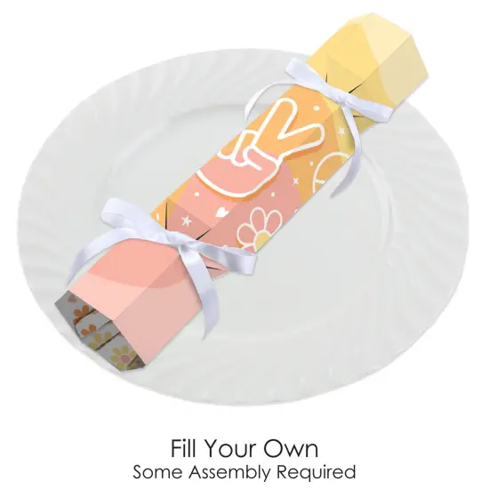 Big Dot of Happiness Stay Groovy - No Snap Boho Hippie Party Table Favors - DIY Cracker Boxes - Set of 12 {2}