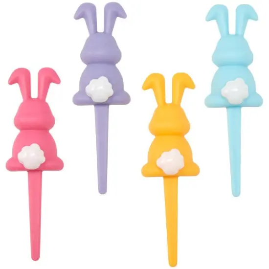 Colorful Bunnies DecoPics&reg; Cupcake Decoration, 12ct {2}