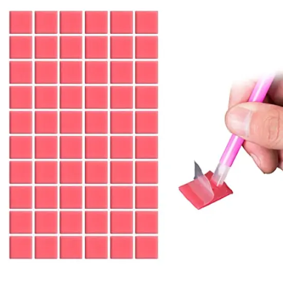 60 Pieces Painting Glue Clay Wax for DIY Diamonds Art Painting (Red) {1}