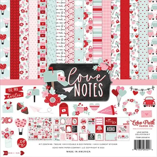 Echo Park Love Notes Collection Kit {1}