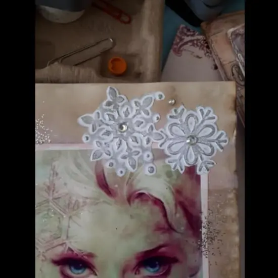 Leaves Plastic Embossing Folders for Card Making Scrapbooking and Other Paper Crafts {6}