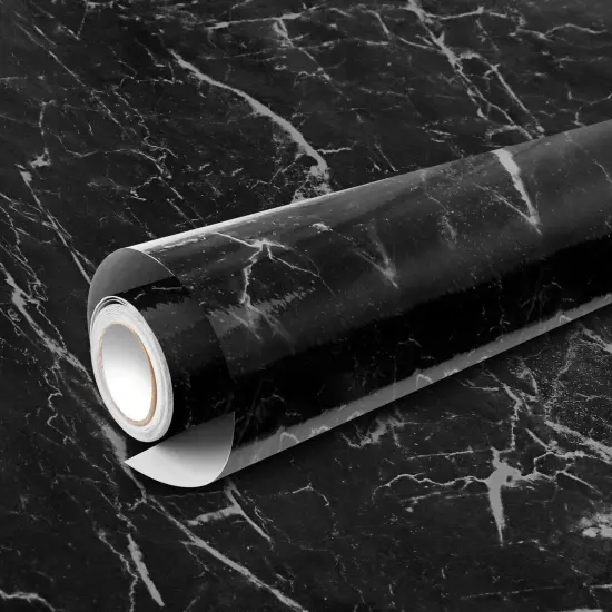 Peel & Stick Glossy Marble Contact Paper {3}