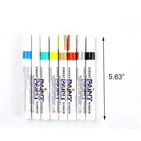 Kitcheniva Permanent Paint Marker Pen Waterproof Rubber Metal Wood {5}