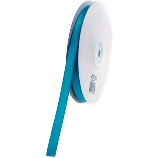 Kitcheniva Satin Ribbon DIY Crafts 100 Yards 5/8" Turquoise {1}