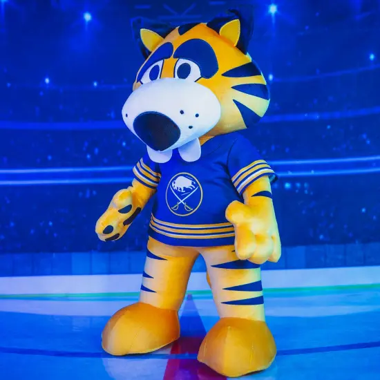 Bleacher Creatures Buffalo Sabres Sabretooth 20" Jumbo Mascot Plush Figure (Blue Uniform) {6}