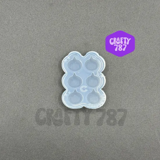 Ornament Earring Silicone Mold(d14) {1}
