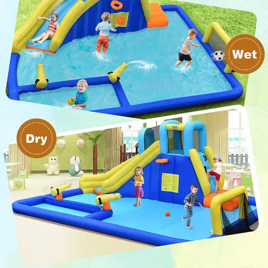 6-in-1 Inflatable Water Slides for Kids {4}
