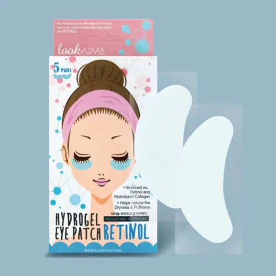 LOOK AT ME Hydrogel Eye Patches, 5 pairs (6 Types) ALOE VERA {7}