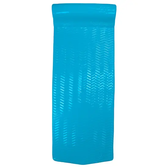 Northlight 74" Icy Blue Floating Foam Swimming Pool Mattress Lounger with Head Rest {4}