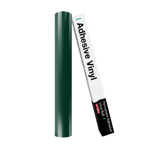 Kitcheniva 12"x10' Adhesive Permanent Vinyl DIY Craft Glossy & Matte Glossy forest green {1}