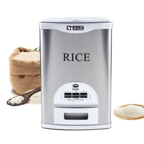 Rice Dispenser Storage Container Food Storage Tank kit {1}