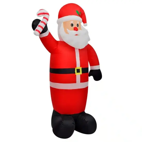 10ft Christmas Inflatable Santa Claus with LED Lights {2}