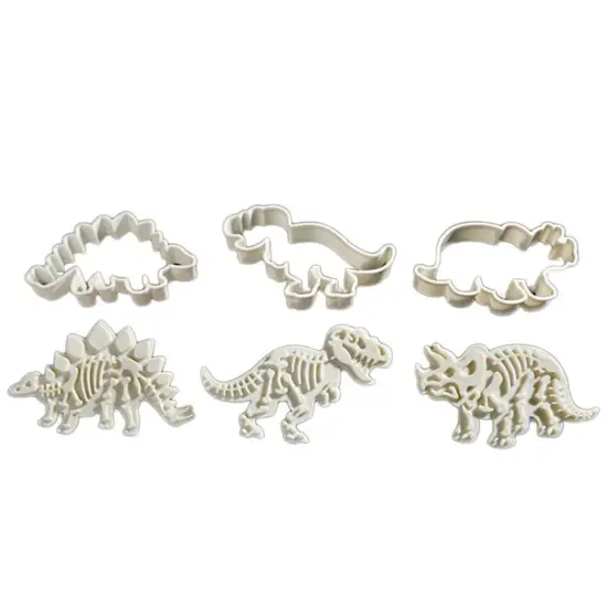 Dinosaur Cookie Cutter Stampers Cake Biscuit Chocolate Cake {1}