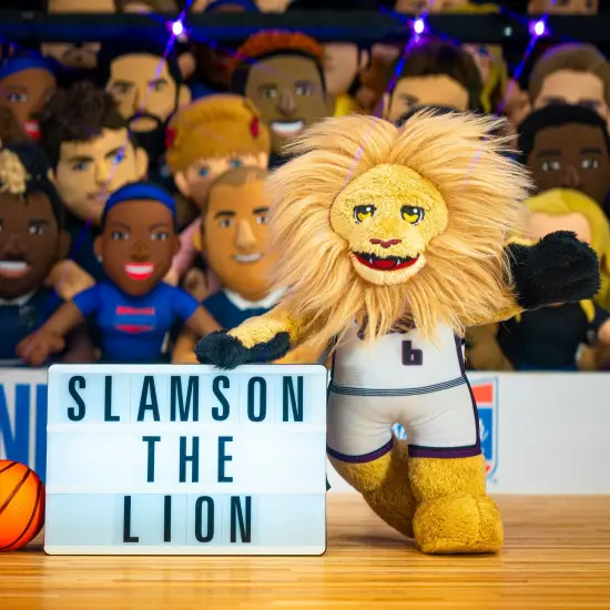 Bleacher Creatures Sacramento Kings Slamson 10" Mascot Plush Figure (Association Uniform) {2}