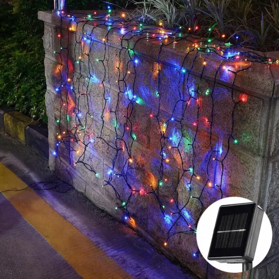 8 Modes Solar Christmas Lights for Outdoor Waterproof {6}