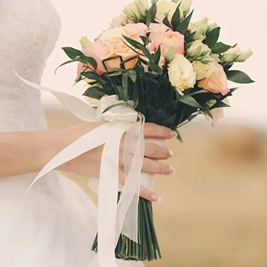 20 Colors 300 Yard Double Faced Polyester Satin Ribbon -18 Ribbon Rolls & 2 Glitter Metallic Ribbon,3/8" X 15 Yard/Roll,Perfect for Christmas Gift Wrapping,Hair Bows & Other Craft Projects {4}