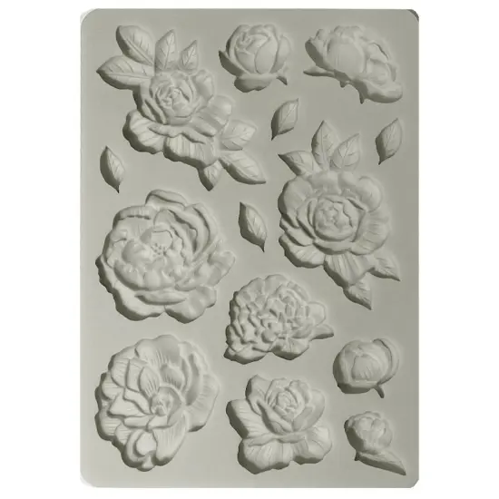 Stamperia Silicone Mould A5-Precious Flower Corners {1}