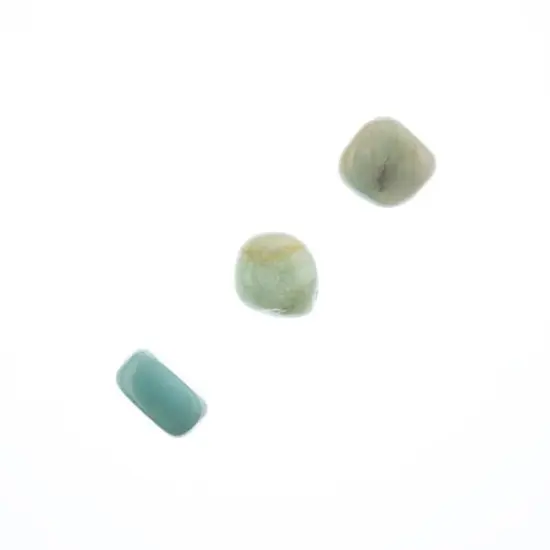 Earth's Jewel Semi-Precious 16" Amazonite Irregular Natural Bead Strand {2}