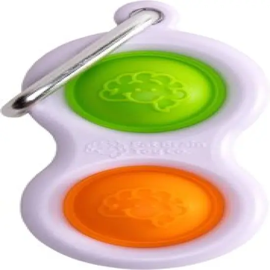 Fat Brain Toys Simpl Dimpl - Orange/Lime Office & Desk Toys for Ages 3 to 12 {1}