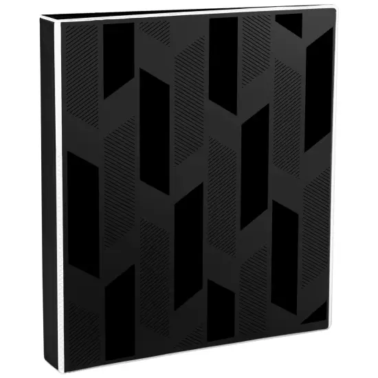 Avery Dual Effect Heavy-Duty 3 Ring Binder, 1 Inch Slant Rings, Black Binder (03218) {1}