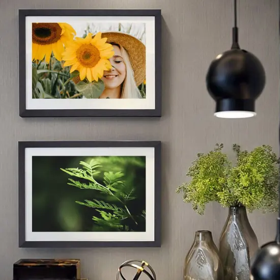 Solid Wood Picture Frame Lot for Wall or Desktop {4}