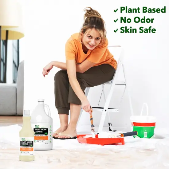 ZolaTerra Paint Brush Cleaner safe for kids {5}
