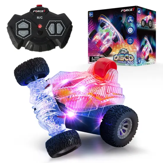 Force1 Disco Whirler 360 Stunt Car Mini RC Cars for Kids {1}