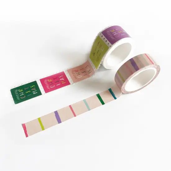 happy christmas washi tape (set of 2) | funday goods {2}