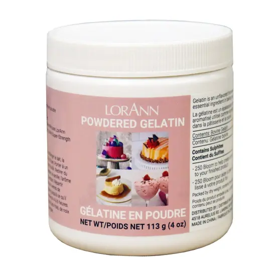 LorAnn Oils Gelatin, 250 bloom, 4 ounce {1}