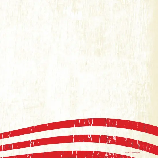 Great Papers! Faded Glory Patriotic Stationery Letterhead, Invitations and Announcements, Printer Friendly, 8.5"x11", 80 Pack {2}