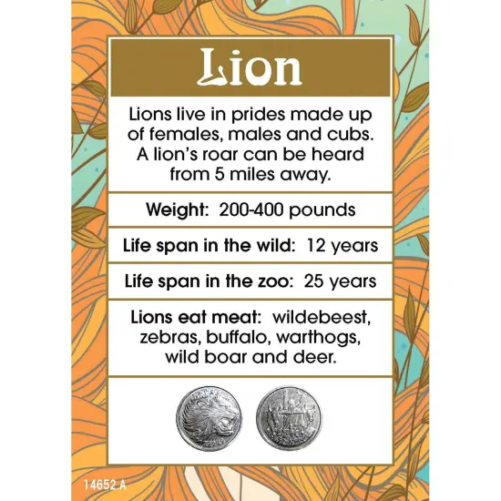 Zookeeper Coin and Trading Card Kit in Travel Box {3}