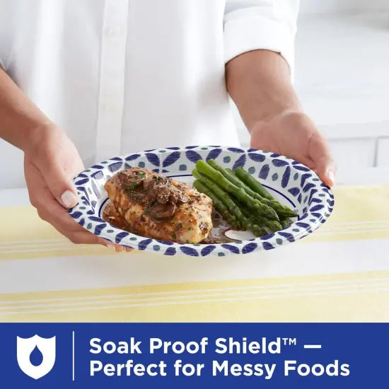 Ultra Disposable Paper Plates, 10 in, 100 Count {2}