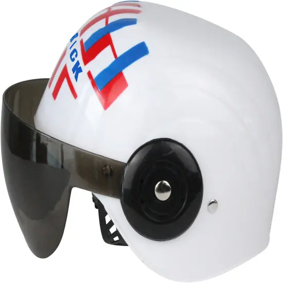 Child's Air Force Combat Pilot White Maverick Helmet Costume Accessory {3}
